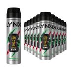 Lynx XL Antiperspirant Africa The G.O.A.T. of Fragrance 72 Hour Protection From Odour and Sweat with the Unique Scent Masculine Deodorant for Men, 200ml (Pack of 12)