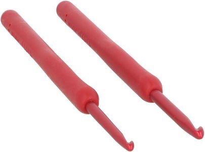 Tulip Etimo Red Crochet Hook – Ergonomic Soft Grip