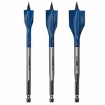 Bosch NS5003 3 pc. Nail Strike Wood-Boring Spade Bit Set, 3 Piece Set