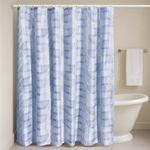 JEMIDI Shower Curtain, Blue - Water