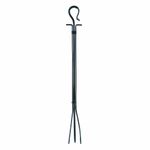 Pleasant Hearth Fireplace Tongs, Black