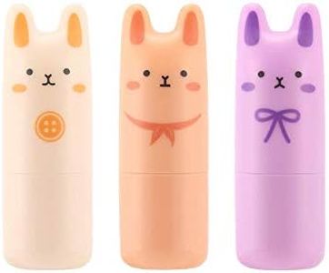 TONYMOLY Pocket Bunny Perfume Bar, Solid Stick-like Perfume, 3 Pack of Fragrances