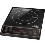 Duxtop 1800W Portable Induction Cooktop Countertop Burner, Gold 9120MC/BT-M20B