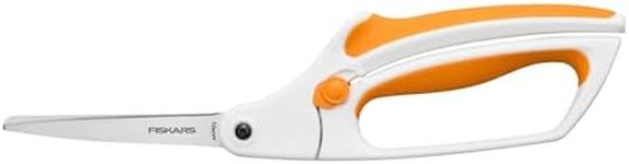 Fiskars 23cm RazorEdge™ Sewing Scissors – Stainless Steel Blades, Shears for Sewing & Fabric, Softgrip™ Handles