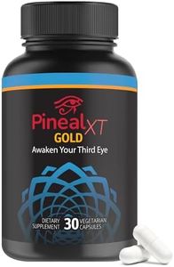 Nutraville Pineal XT Gold - Enhances Spiritual Enlightenment - Pineal Gland Decalcification and Support, 30 Vegetarian Capsules