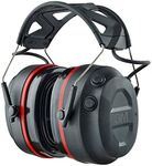 3M Pro-Protect + Gel Cushions Electronic Hearing Protector, Noise Reduction Rating (NRR) 26 dB, Bluetooth Ear Muffs, High-Fidelity Speakers & Integrated Microphone, Premium Gel Cushions (90545-SIOC)