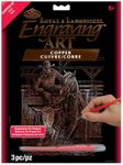 Royal Brush Copper Foil Engraving Art Kit, 8 by 10-Inch, Rodeo