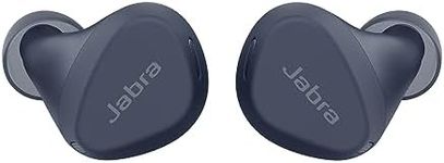 Jabra Elite 4 Active In-Ear Bluetooth Earbuds - True Wireless Ear Buds with Secure Active Fit, 4 built-in Microphones, Active Noise Cancellation and Adjustable HearThrough Technology - Navy