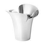 Georg Jensen Bloom Botanica Flower Pot in Stainless Steel - Contemporary Stylish Planter by Helle Damkjær - Petit