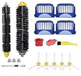 ANBOO Replacement Parts for iRobot Roomba 600 Series 694 692 690 680 660 665 651 650 614 & 500 Series 595 585 564,Filter,Side Brush,Pairs Bristle Flexible Beater Brush