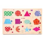 Webby Wooden Educational Shapes Puzzle for Kids