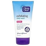 Clean & Clear Exfoliating Oil Free Daily Wash, 150ml - Packaging may vary