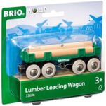 BRIO - Lumber Loading Wagon 4 Pieces