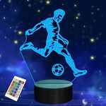 Soccer Night Light, 3D Optical Illu