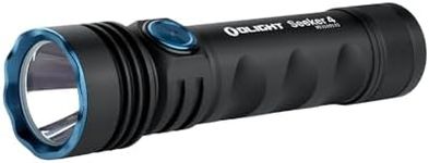 OLIGHT Seeker 4 3100 Lumens USB-C Rechargeable LED Torch, High Lumens Powerful Bright Torch, Waterproof Flashlight for Emergencies, Camping, Searching, CW (Matte Black)