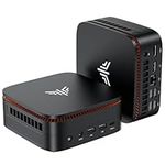 NiPoGi P1 Mini PC AMD Ryzen 3300U(4C/4T,up to 3.5GHz), Mini PC Windows 11 Pro 16GB RAM 1TB M.2SSD,4K Triple Display/LAN/WiFi/BT/USB3.2 Type-C/HDMI 2.0/DP 1.4 Mini Computer for Home Office
