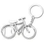 Bike Bottle Opener Key Chain for Bicycle Lovers Mountain Biking Gifts for Cycling Dad Retirement Gifts for Him Boyfriend Husband Birthday Gift Ideas Bicycle Beer Opener Keychains for Women Party Favors