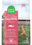 Open Farm Wild-Caught Salmon Grain-Free Dry Cat Food, Responsibly Sourced Pacific Salmon Recipe with Non-GMO Superfoods and No Artificial Flavors or Preservatives, 2 lbs