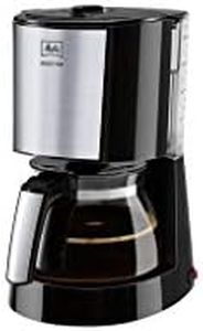 Melitta Enjoy Top 1017-04 Filter Coffee Machine with Glass Jug Drip Stop 10 Cups Black