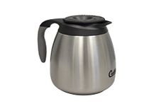 Wilbur Curtis Thermal Dispenser Seamless Pourpot, 64 Oz, Ss Exterior/Liner, Brew-Thru Lid - Commercial Airpot Pourpot Beverage Dispenser - CLXP6401S100 (Each)