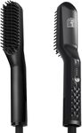 Odenson Beard Straightener Hair Straightening Brush with Wire for Beard Care and Styling