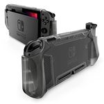 Mumba Case for Nintendo Switch, Robust Protective Case, Hybrid TPU Handle Case Cover [Blade Series] Compatible with Nintendo Switch Console and Joy-Con Controller (Frost)