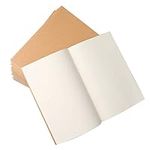 10 Pack A5 Notepad, Lined Hardback Journal Notepad kuou Note Book Notes Diary Pad Medium Lined Page Notepads Blank Sketchbooks-30 Sheets Each