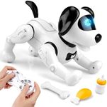 Beria Toys for 3-8 Year Old Kids: Remote Control Robot Dog Toy Aged 3 4 5 6 7 8 9 10 Year Old Boys Girls Toys Presents Interactive Smart Robotic Dog Dancing Talking Electronic Pets