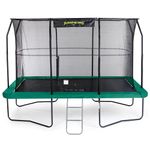 9ft x 13ft Rectangular JumpKing Trampoline V2 with Safety Enclosure, Net and Deluxe Ladder [High Specification & Long Manufacturer Warranty]** DISCOUNT NOW LIVE. SAVE £184!!! **