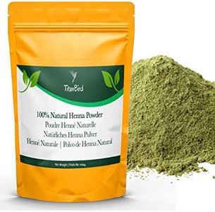 Titanbird 500g Henné en Poudre, Naturel - Jolie Reflet Roux Cuivré - Coloration Cheveux - Origine : Montagnes de l'Atlas - 100% Naturel, Pur et Sans Additifs,Poudre Fine de Qualité Supérieure