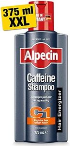 Alpecin C1 Caffeine Shampoo 375ml | Hair Energizer Supports Natural Hair Growth | Shampoo for Stronger and Thicker Hair