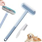 Roshoitle Cat Dog Hair Remover, Reusable Cleaning Brush, Portable Carpet Scraper, Excellent Rake Brush for Furniture, Sofas, Carpets, Clothing, Bedding and Other Textiles