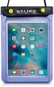 WALNEW Universal Waterproof eReader Protective Case Cover for Amazon Kindle Oasis/Paperwhite/Touch/Kindle Fire 7, Sony eBook Reader Wi-Fi, Kobo Touch, Nook Simple Touch, iPad Mini (Blue)