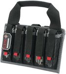 G5 Outdoors G.P.S Pistol Magazine Tote with Adjustable Hook and Loop Locking Tabs - Holds 10 Magazines - Durable Lightweight Portable Shooting Accessory,Black