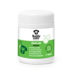Buddycare Dog Ear Cleaner Dog Wipes 100 pre-soaked Biodegradable pet ear wipes. Pet Wipes Cleaner Solution Stops Itching & Waxy Ears