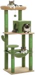 PEQULTI Cat Tree for Large Cats wit