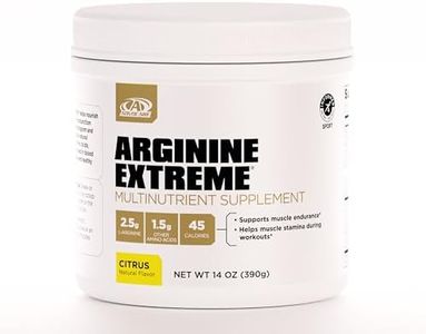 AdvoCare Arginine Extreme Multinutrient Supplement - Pre-Workout Powder for Women and Men - Citrus Flavor - 14 oz
