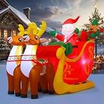 GOOSH 7 FT Christmas Inflatables Sa