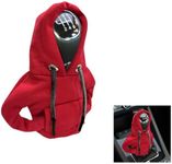 JOYCOURT Car Gear Shift Hoodie, Fashionable Gear Shift Knob Cover, Mini Hoodie for Auto Shifter, Auto Interior Cute Gadgets, Universal Car Decor Accessories