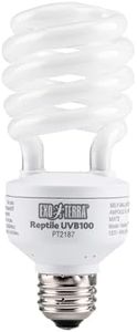 Exo Terra Repti Glo 5.0 Tropical Terrarium Lamp, Compact Fluorescent Reptile Bulb, 26 Watts, PT2187, White