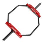 PROIRON Olympic Trap Bar 2", Hex Deadlift Squat Bar, 56" Weight lifting Shrug Bars Barbell Knurled Handles for Shoulder Exercises, Farmers Walk, 250kg Capacity for Home Gym Workout