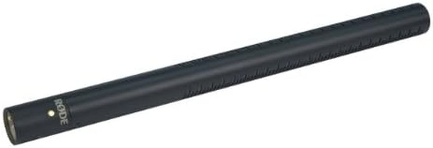 RØDE NTG3 Black Precision Supercardioid RF-Bias Condenser Shotgun Microphone for Location Recording, Foley and Voice Overs