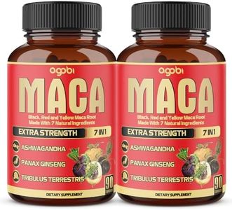 2Packs Maca Root Capsules - 7in1 Equivalent 8050mg Powder - Blended with Ashwagandha Root, Ginseng Root, Tribulus Terrestris & more - Reproductive Health & Immune Support - 180 Count 6-Month Supply