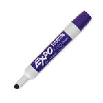 Dry Erase Low Odor Markers - Chisel Tip, Purple