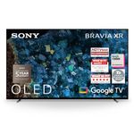 Sony BRAVIA XR, XR-77A80L, 77 Inch, OLED, Smart TV, 4K HDR, Google TV, ECO PACK, BRAVIA CORE, Perfect for PlayStation5, Metal Flush Surface Design, 5 Year Warranty