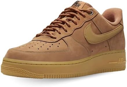 Nike Men's Air Force 1 Sneaker, Flax/Wheat-gum Light Brown, 11