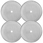 4 Pack French Press Replacement Filter Screen, SourceTon 4 Inch Stainless Steel Mesh Replacements for 1000 ml / 34 oz / 8 Cup French Press