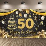 Photo Booth Backdrop For 50th Birthday