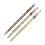 TARGET Darts Swiss Points, Fire Swiss Point Dart Tips (3 Pack Set of Tips) 26MM, Gold | Change Dart Points, Professional Darts Accessories