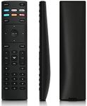 VIZIO XRT136 Smart 4K LED LCD HDTV UHDT Remote Control w/Amazon Button for Vizio 4K TV 2017 P Series Quantum P55-F1 P65-F1 P75-F1 PQ65-F1 M65-F0 M70-F3 V505-G9